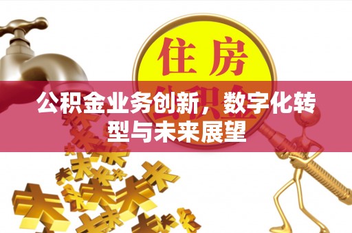 路北公积金业务创新，数字化转型与未来展望