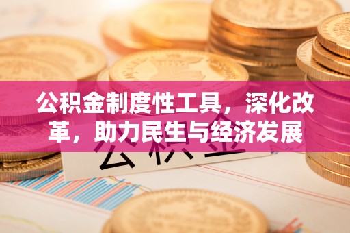 路北公积金制度性工具，深化改革，助力民生与经济发展