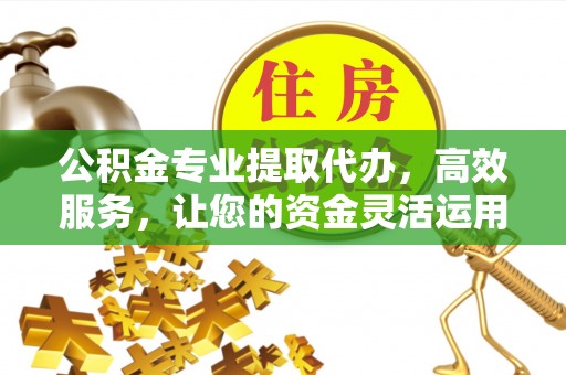 路北公积金专业提取代办，高效服务，让您的资金灵活运用