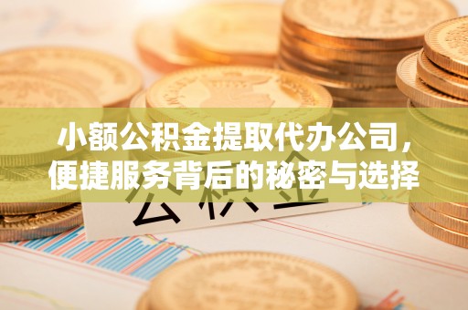 路北小额公积金提取代办公司，便捷服务背后的秘密与选择指南