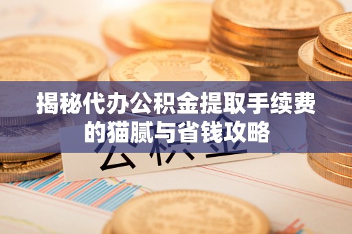 路北揭秘代办公积金提取手续费的猫腻与省钱攻略