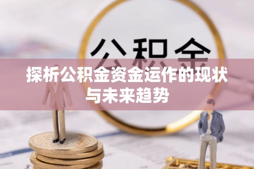 路北探析公积金资金运作的现状与未来趋势